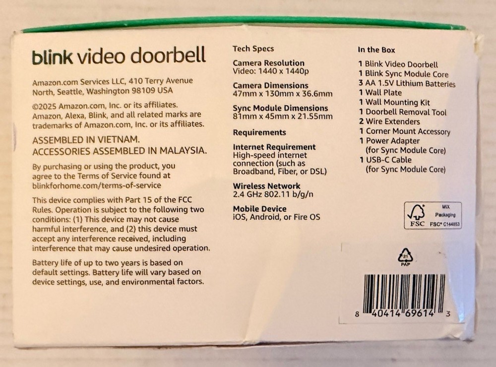 Video Doorbell