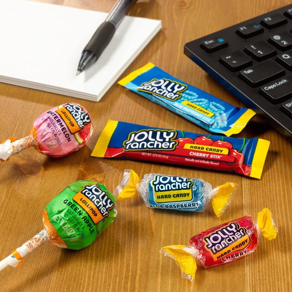 Assorted Fruit Flavored Candy Bulk Bag 42 oz Individually Wrapped Snacks