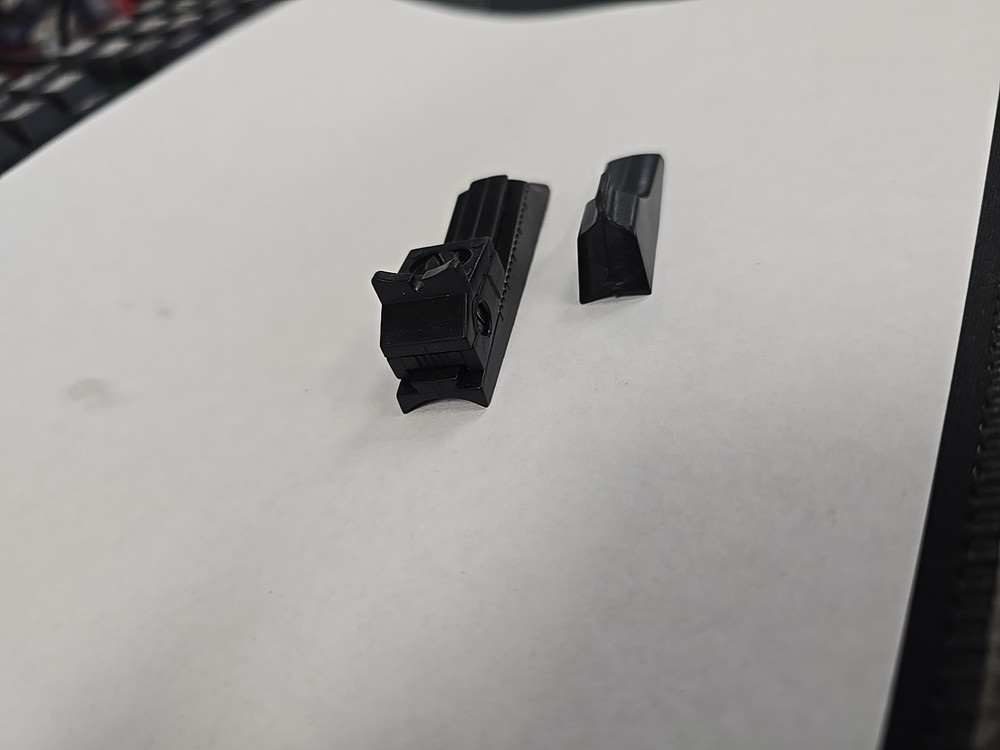 BPI/CVA Eclipse Magnum Break Action Muzzleloader Rifle Front Rear Sight Set