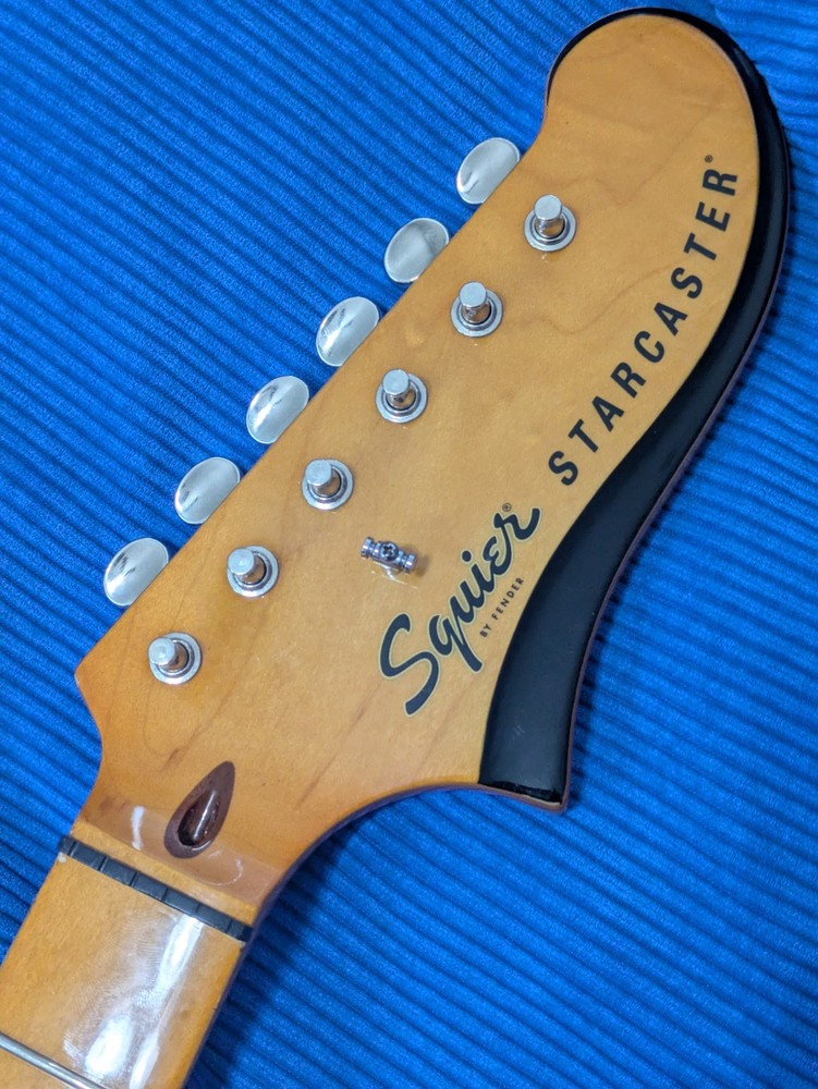 Squier Starcaster Classic Vibe Roasted Maple Neck W/ Tuners & Roller String Tree