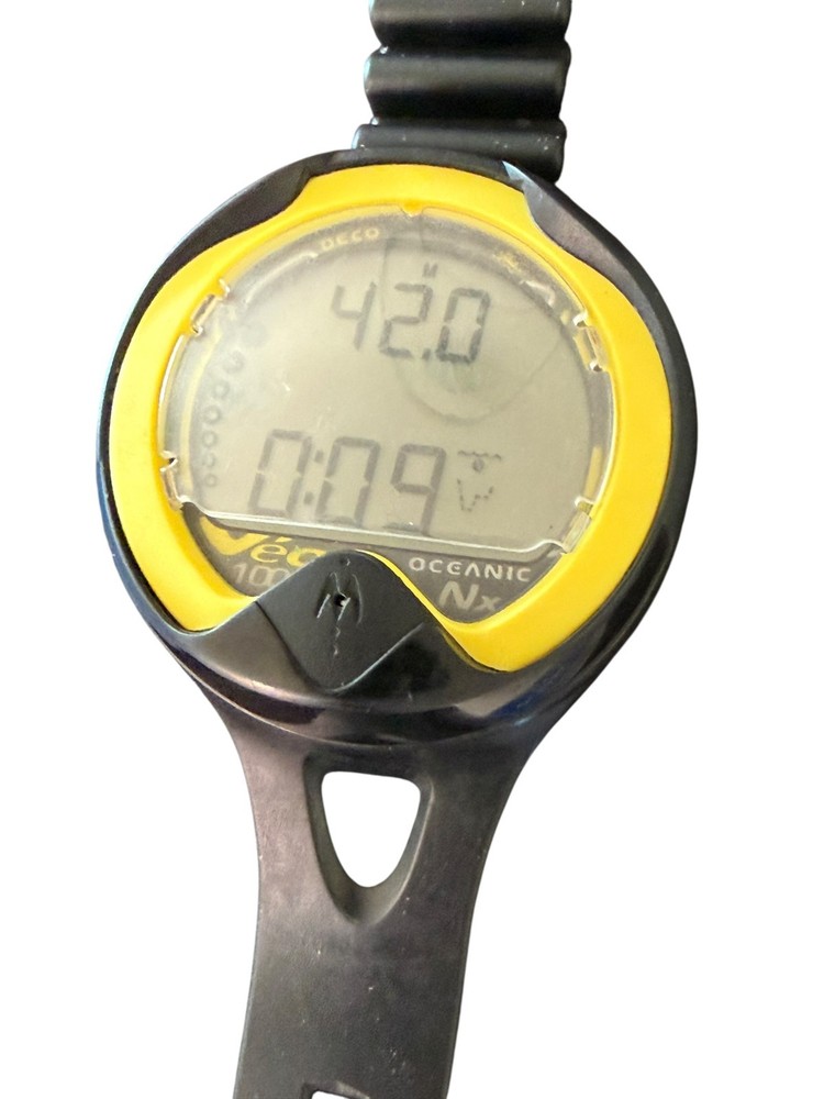 Oceanic Veo 100 Nx Scuba Dive Computer & Puck Module Air & Nitrox 100Nx & Strap