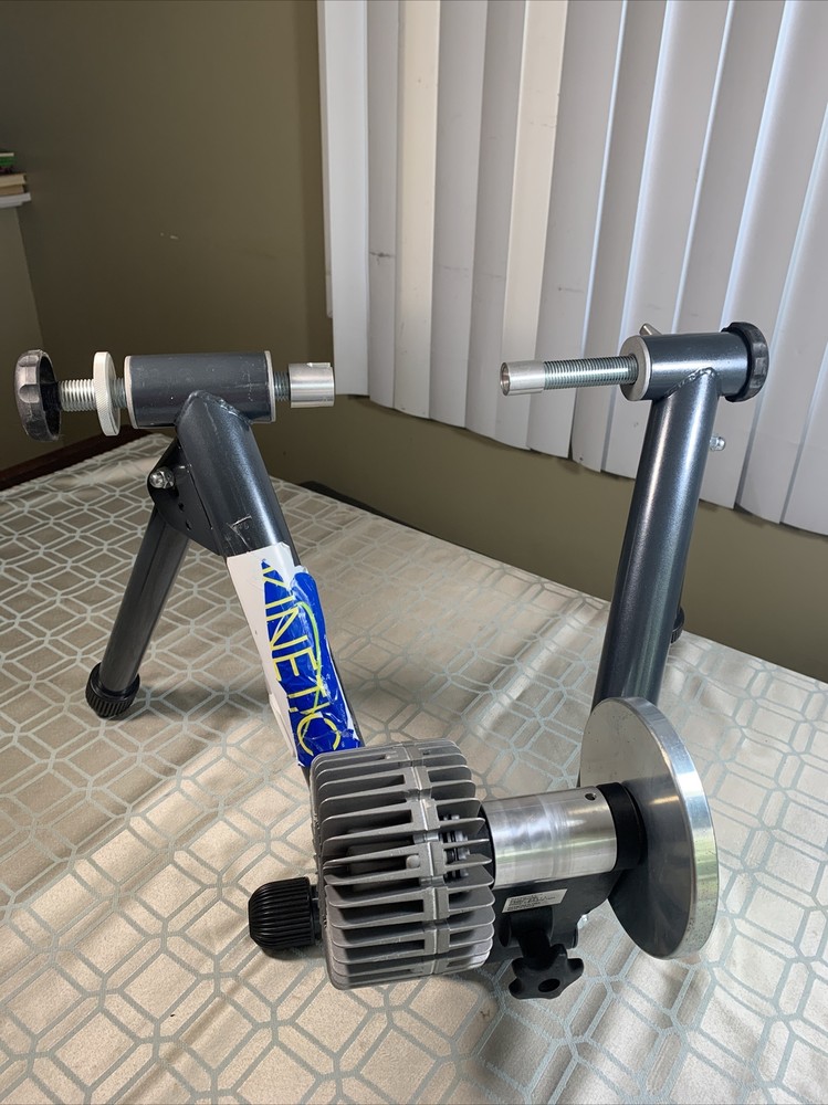 Kurt kinetic fluid resistance Unit indoor bicycle trainer Gray Stainless Silver