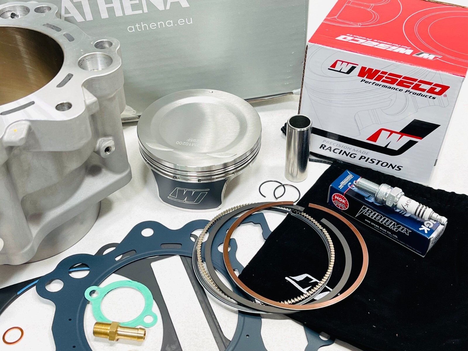 ATHENA Raptor 700 700R 102 Stock Bore Cylinder Wiseco Piston Top End Rebuild Kit