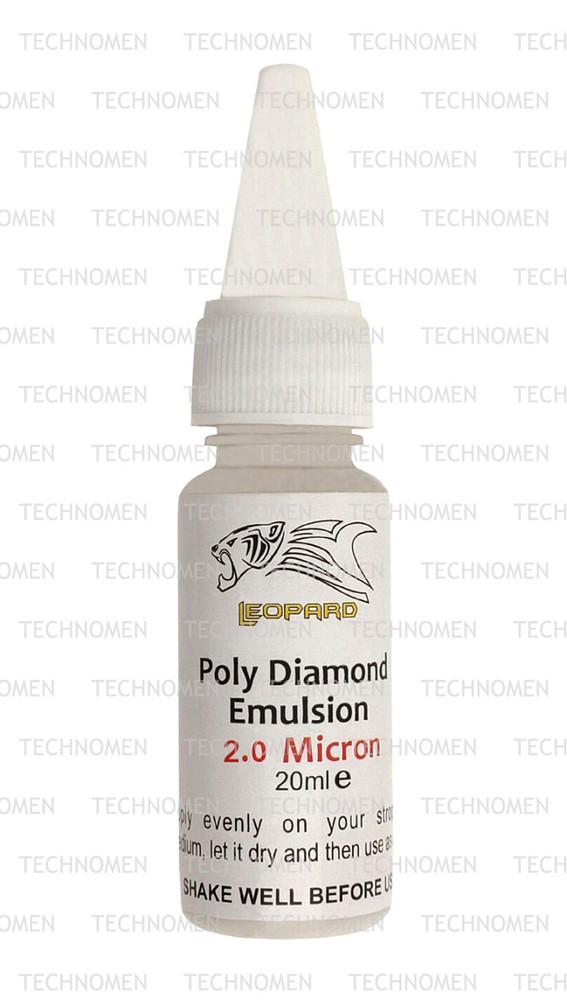2.0 MICRON POLY DIAMOND EMULSION SPRAY STROPPING SHARPENING HONING POLISHING
