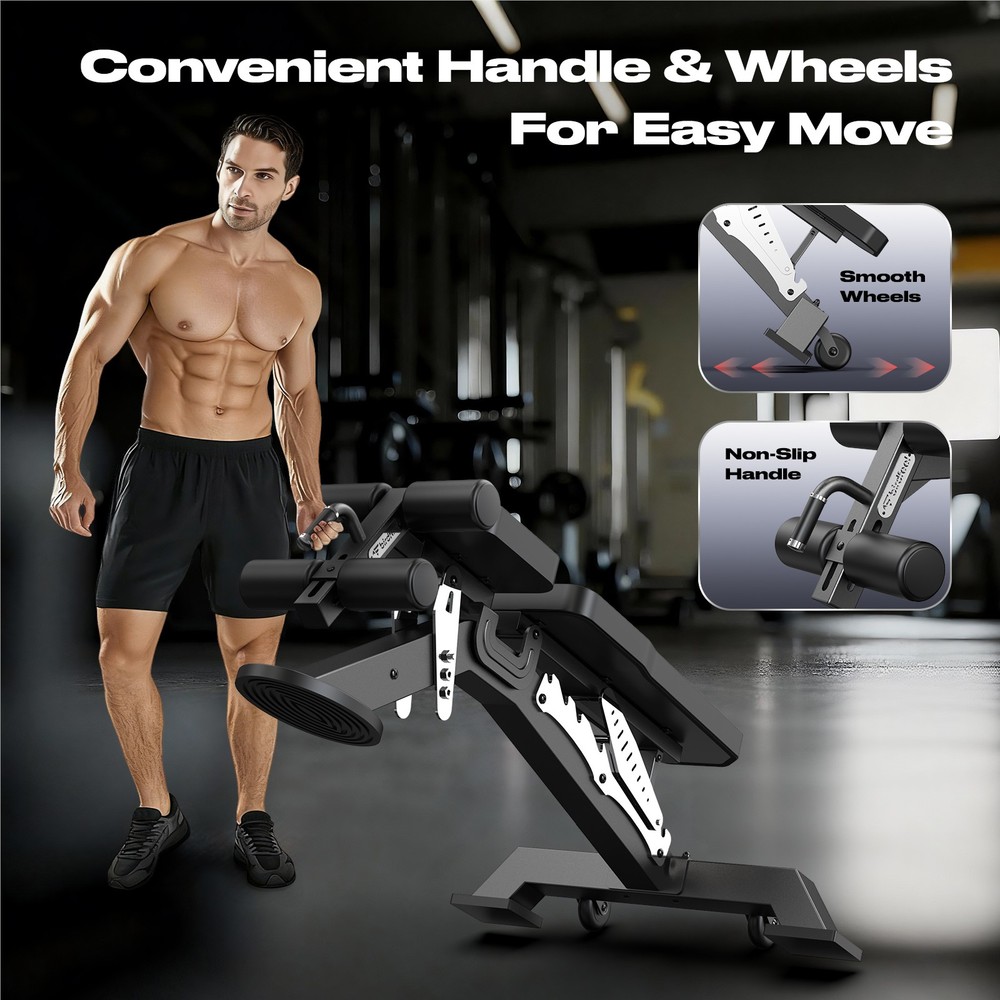 Adjustable Foldable Weight Bench for Home Gym Strength Training Workout Bench