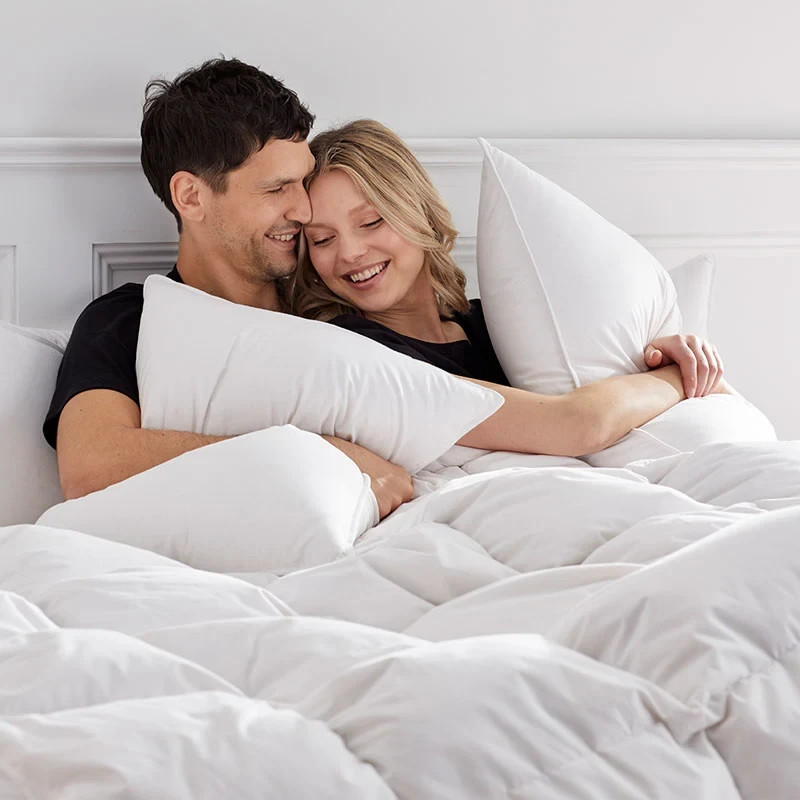 New, LaCrosse Premium Down Light Warmth Comforter - White