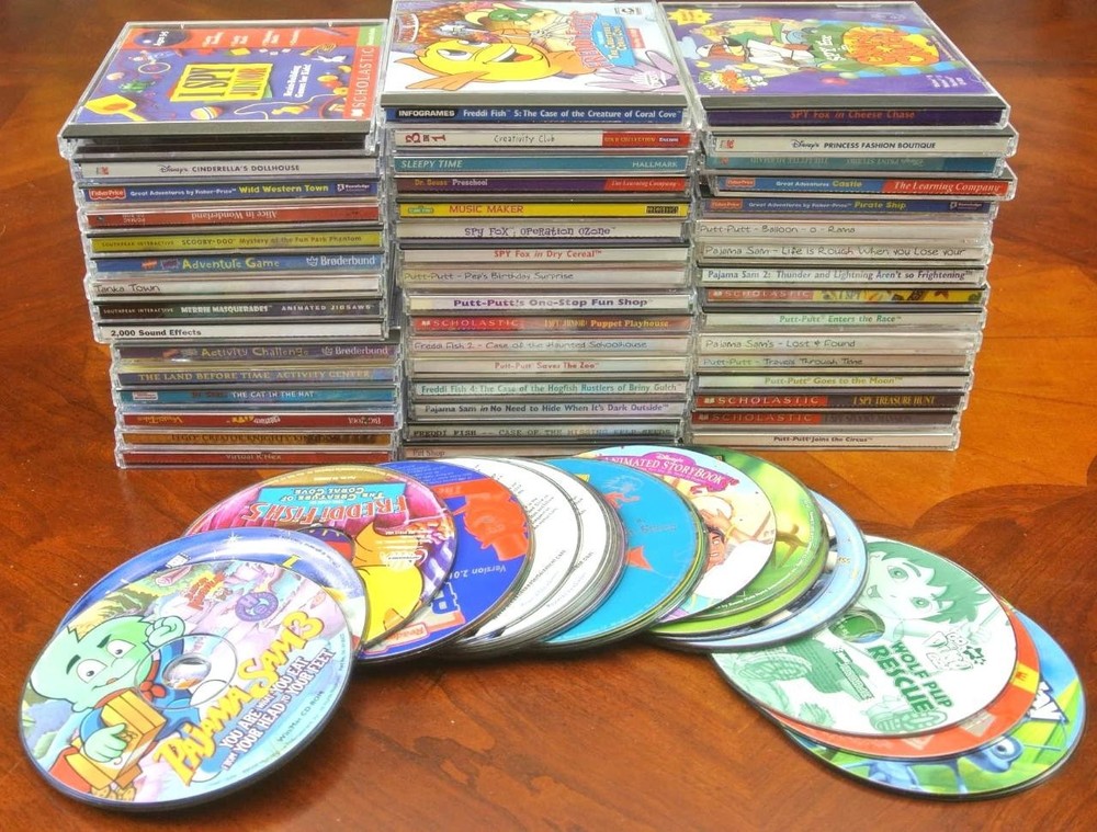 Kid Computer Windows PC Games Learning CD-ROM Educational Children Child U PICK