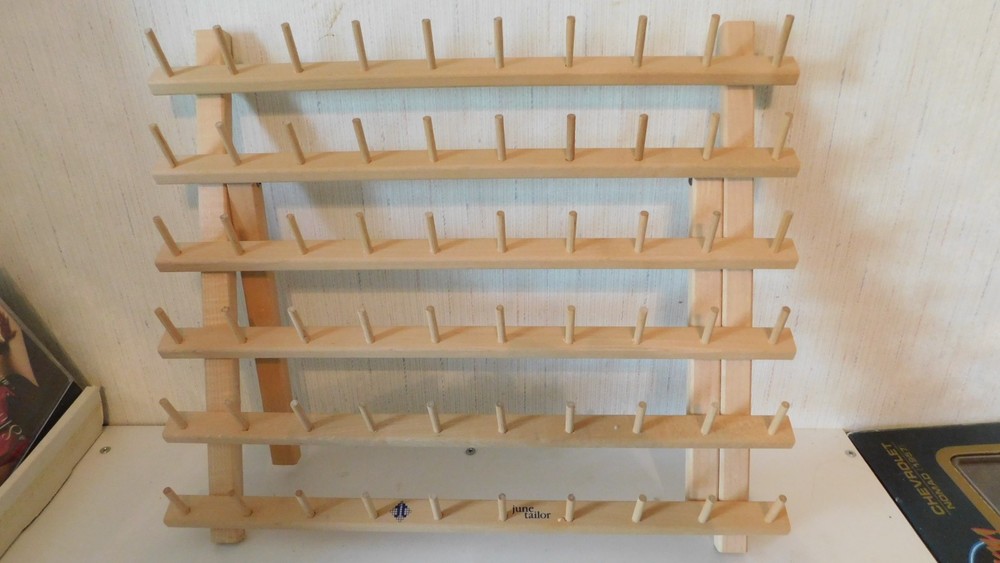 June Tailor Thread Holder Standing Spool Rack Holds 60 Spools New