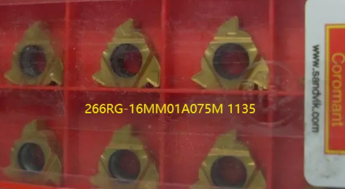 10 PCS  ORIGINAL  INSERTS  266RG-16MM01A075M 1135