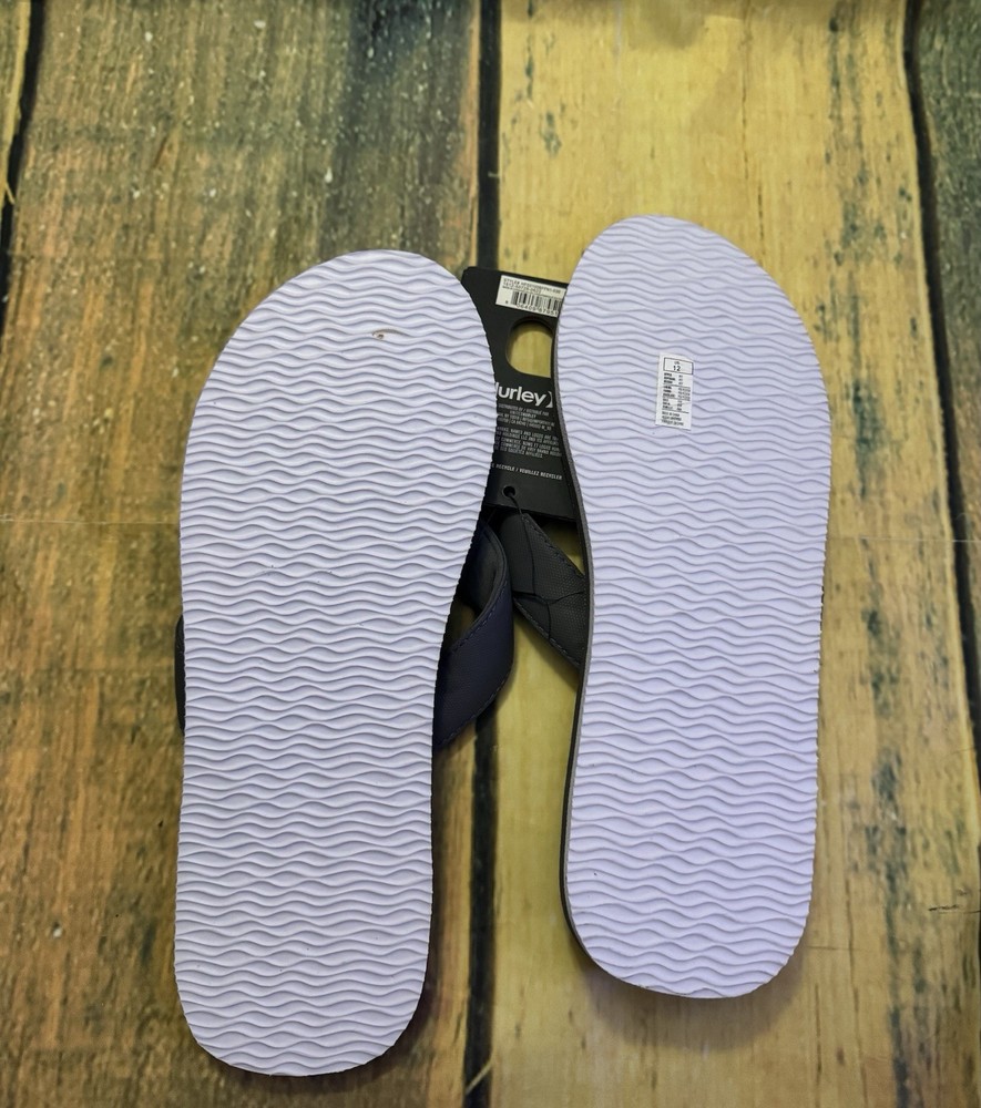 Hurley Flip Flops Mens Size 12