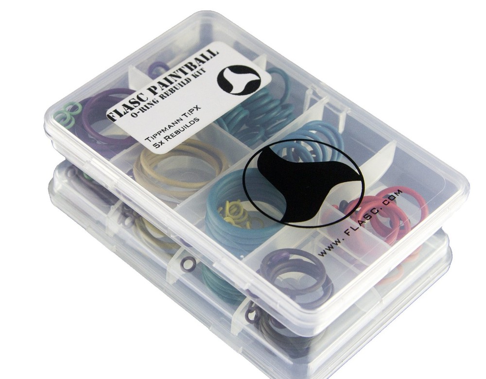 Tippmann TiPX/TPX Oring kit with 5X Rebuilds Color Coded by