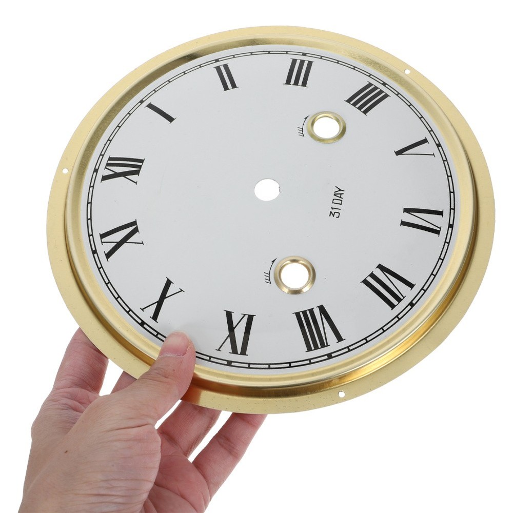 Replacement Clock Insert Vintage Wall Dial Face Faces for Making