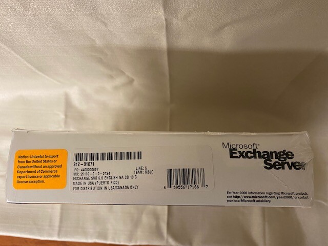Microsoft Exchange Server 5.5 with Outlook 2000_10 Client Access Licenses