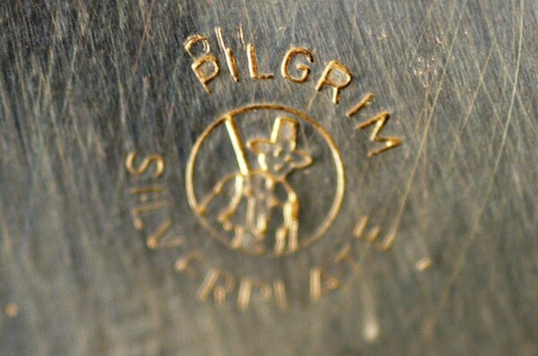 Vintage Silver Grape Vine Candy Bowl 6 1/2 Embossed