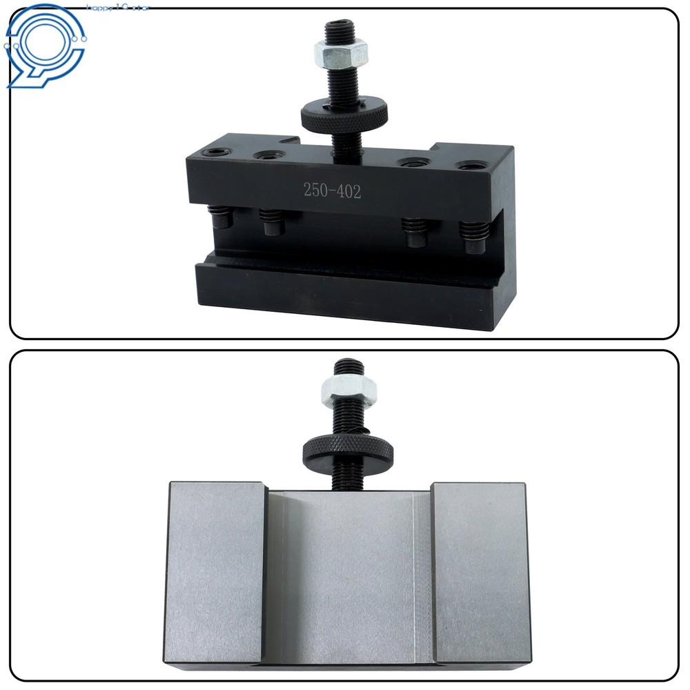 Quick Change CA #2 Tool Post Set 250 402 for Lathe Turning Operations