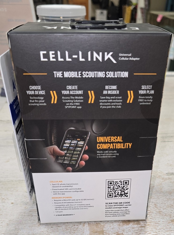 Cell-Link Universal Cellular Adapter With FREE 32GB Micro SD Card