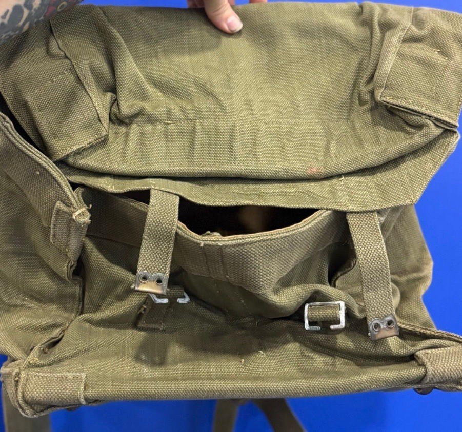 VTG 1950’s Army Heavy Duty Rucksack Backpack
