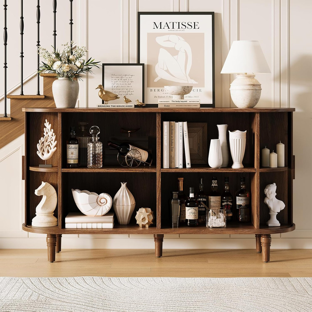 Sideboard Buffet Cabinet with Storage - Accent Kitchen Credenza Console Table wi