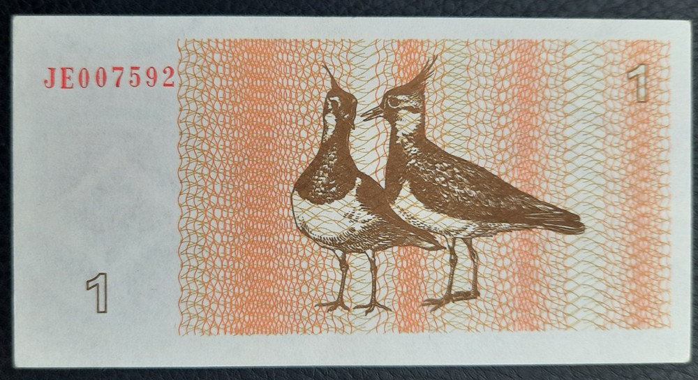 Lithuania 1 Talonas 1992 UNC Banknote