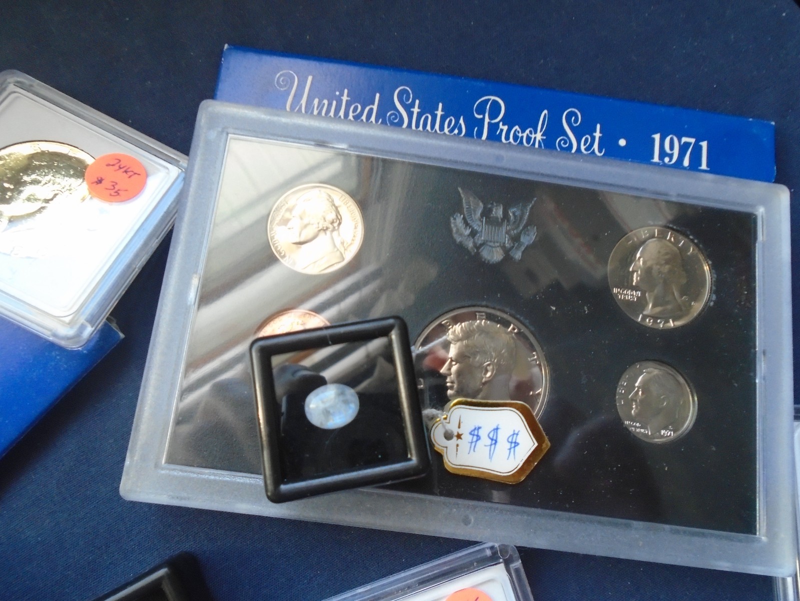 Estate lot Sale US Coins ~GOLD, RARE PROOF COINS, OPALS- 7 PC. LOTS-INVEST NOW