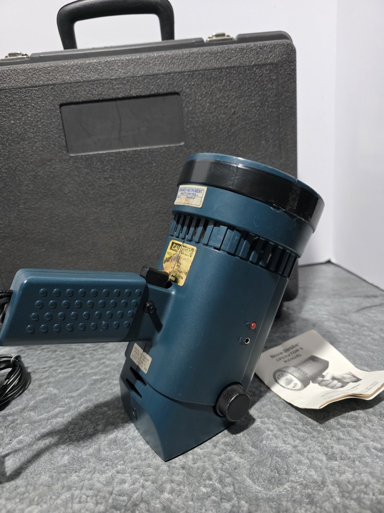 Monarch Nova Strobe Stroboscope In Hard Case Working
