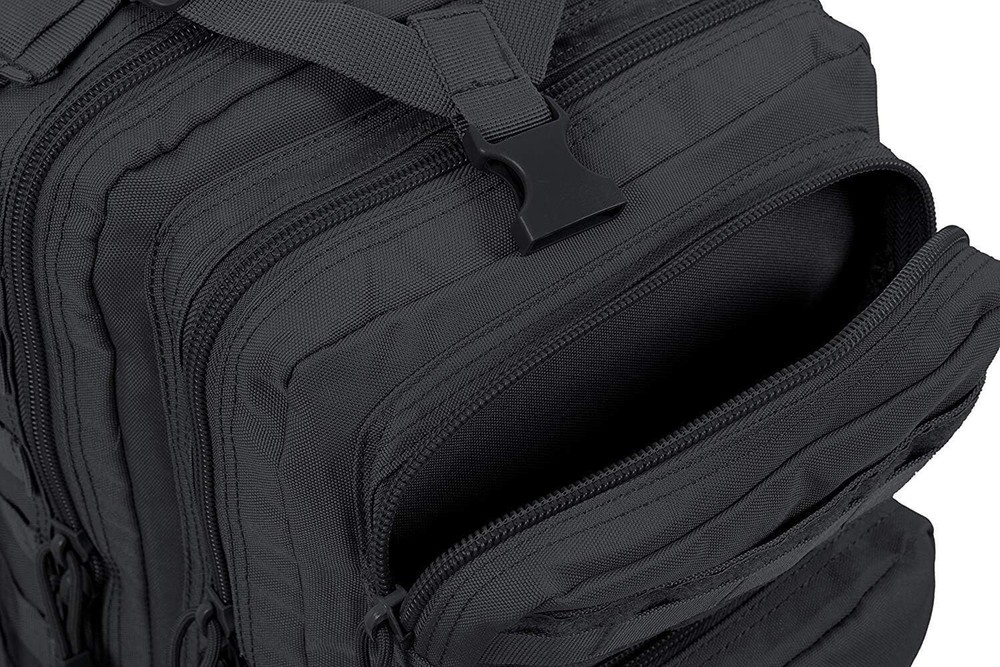 Ultimate Waterproof Motorbike Backpack - 37L - Hydration Bladder Holder - Black