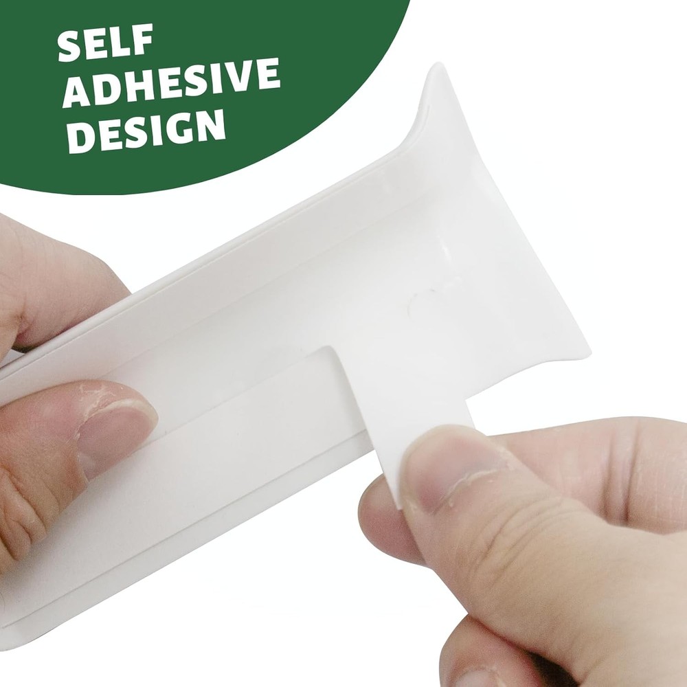 Self-Adhesive 4" Baseboard Corner Blocks - 3 Inside & 3 Outside Kits