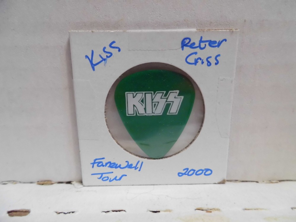 KISS "PETER CRISS" GUITAR PICK~ 2000  READ DESCRIPTION (1/4)