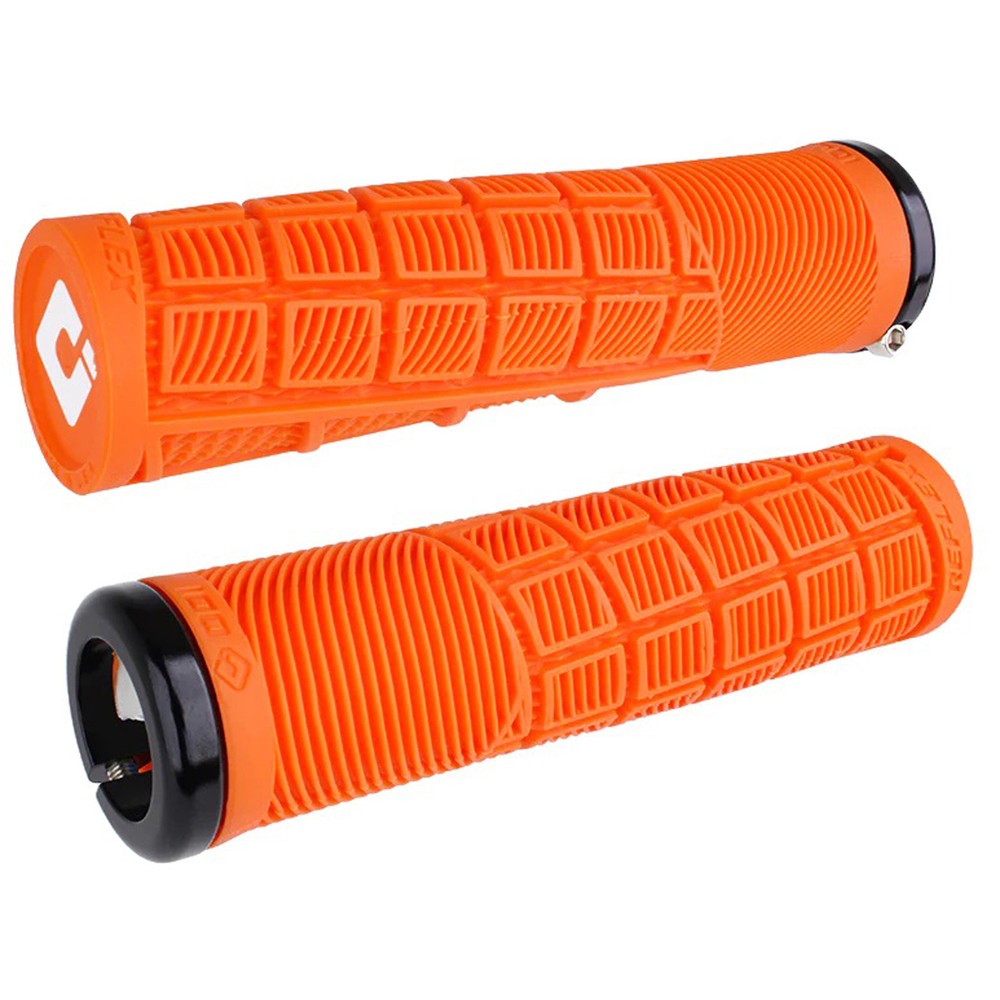 ODI Lock-On MTB Reflex Grips - Orange/Black