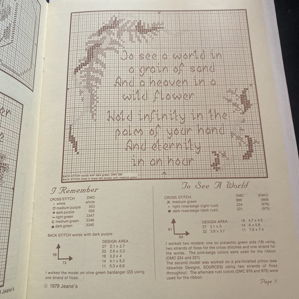 Jeane's Spring Fever Cross Stitch Pattern