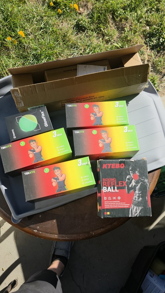 TEHXYZ Boxing Reflex- 3 Balls