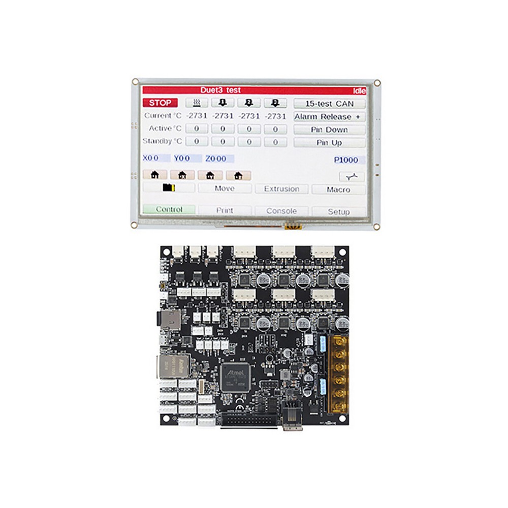 Motherboard Mainboard Control Expansion Board DUET3 6HC+7i Display 3DPrinter Set