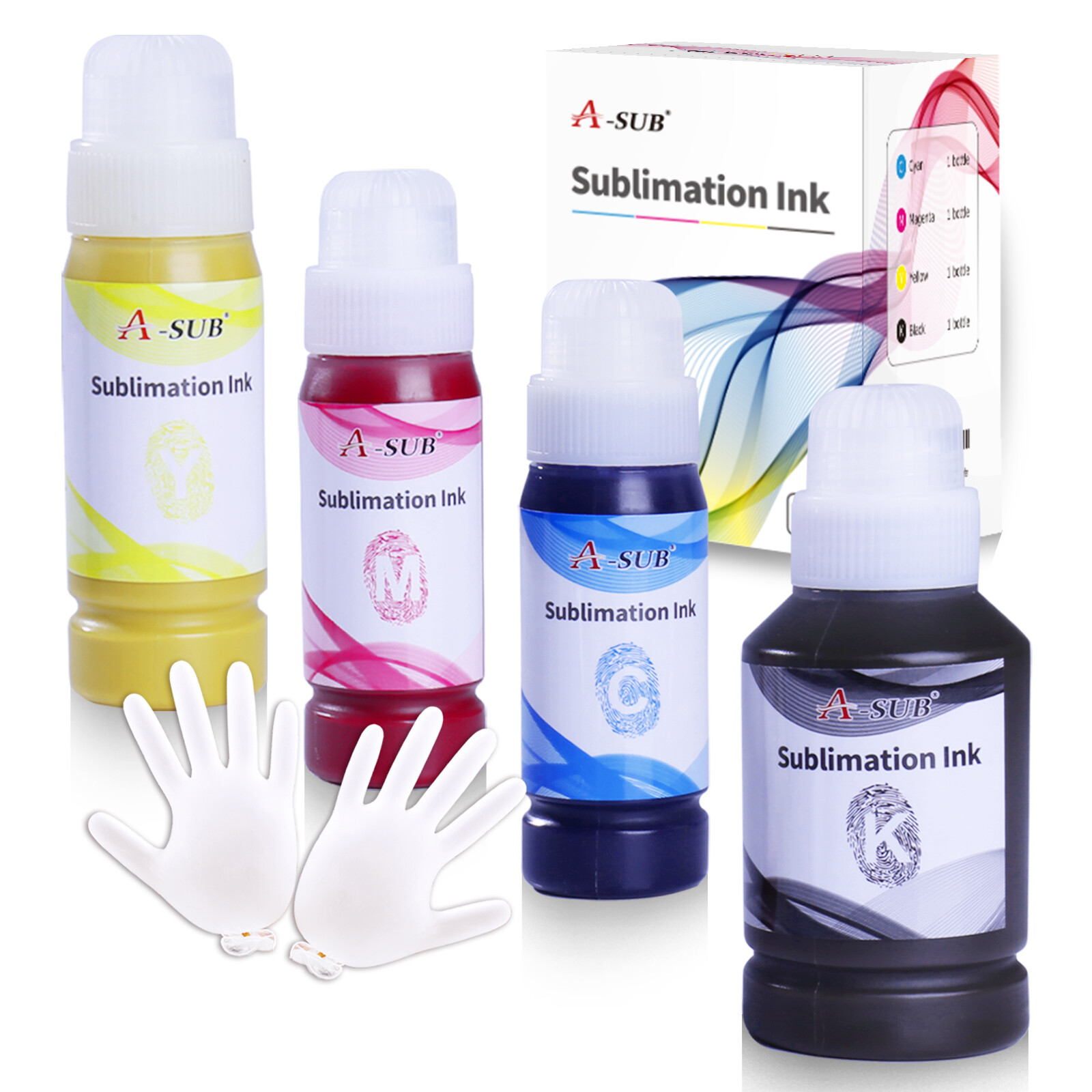 Starter Kit I A-SUB Sublimation Paper and Ink for Inkjet Ecotank 2400 2803 2800