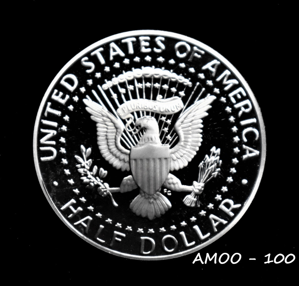 1989 S Proof Uncirculated, Kennedy Half Dollar