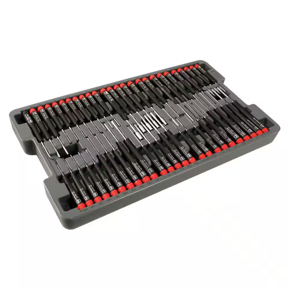 Precision Screwdriver Tray Set (51-Piece)