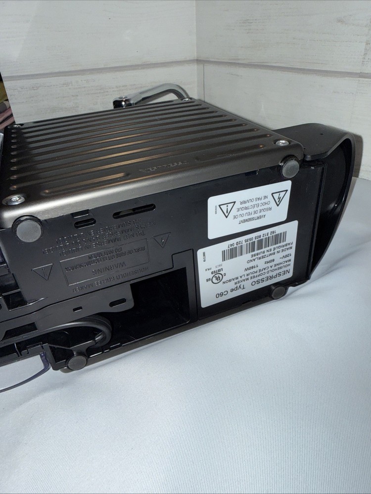 Nespresso Pixie C60 Espresso Machine OriginalLine Capsule Coffee Maker