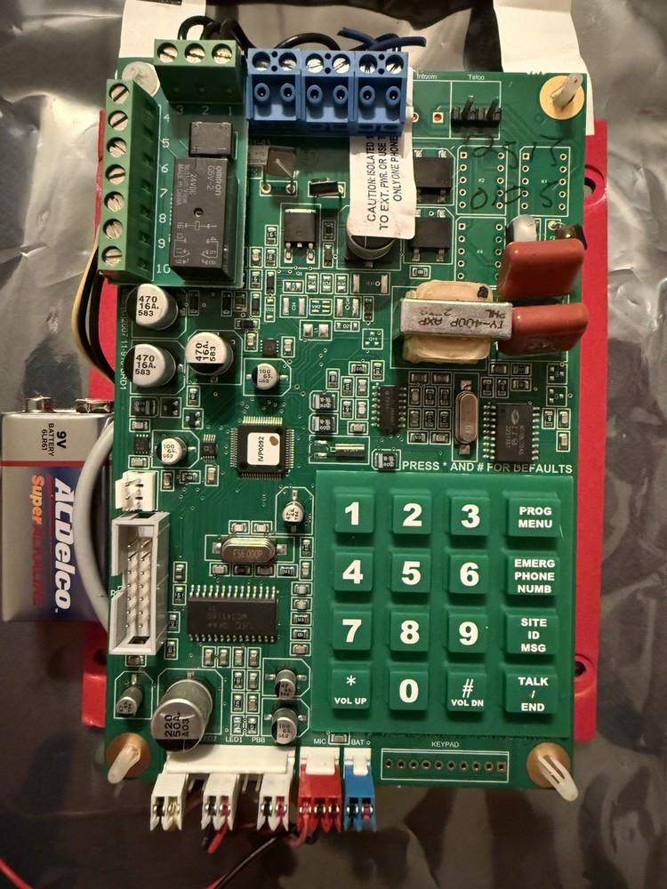 Wurtec S3 Communicator with Push Button. Tested and Working