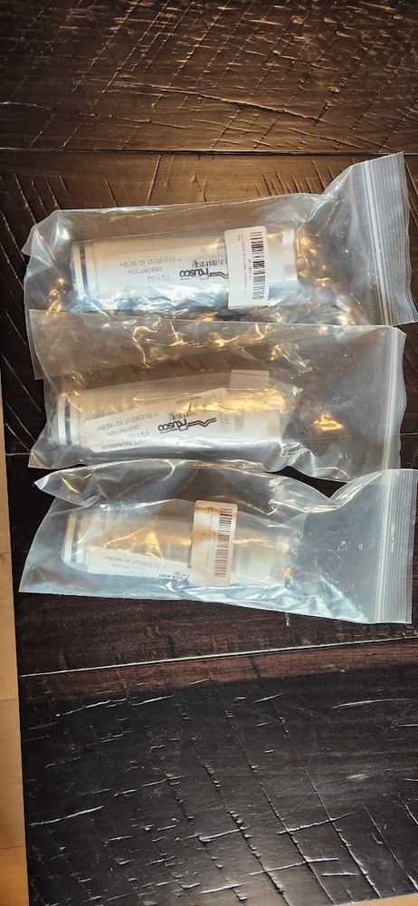 Rusco FS-1-60 1 Inch 60 Mesh Polyester Screen Spin Down Replacement Water Filter