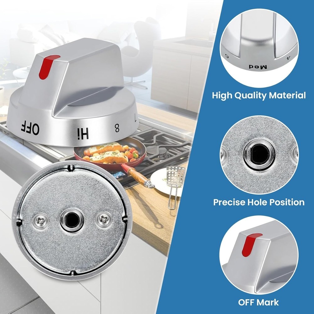 NE63T8511SS for Samsung Electric Range Knobs (4pcs), NE63T8511SS Knobs, NE63T851