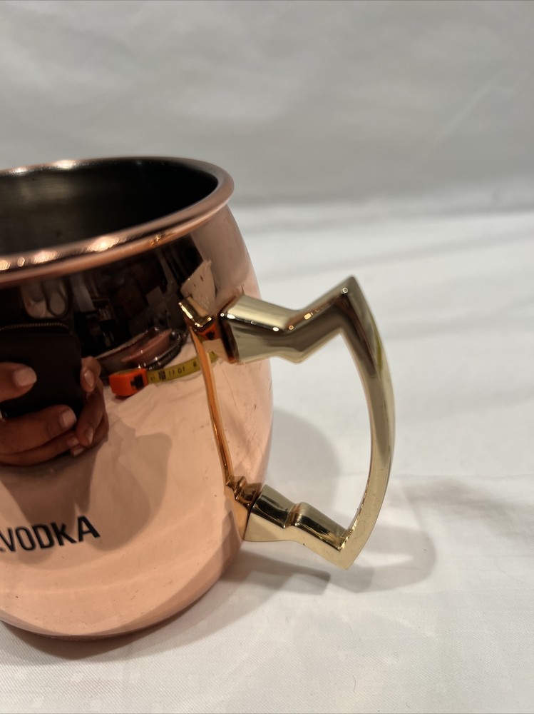 8 Old Dutch International 4oz Solid Brass Lined COPPERWARE EXPRESSO MUGS
