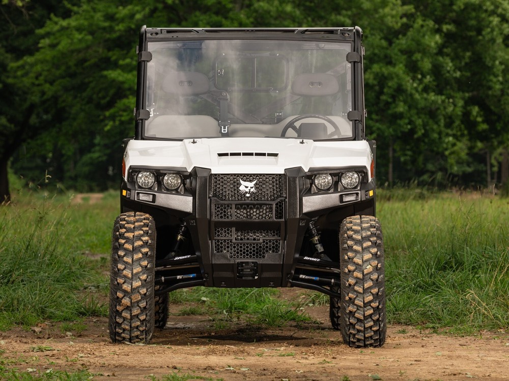 SuperATV Scratch Resistant Full Windshield for Bobcat UV34/34XL(2019+)