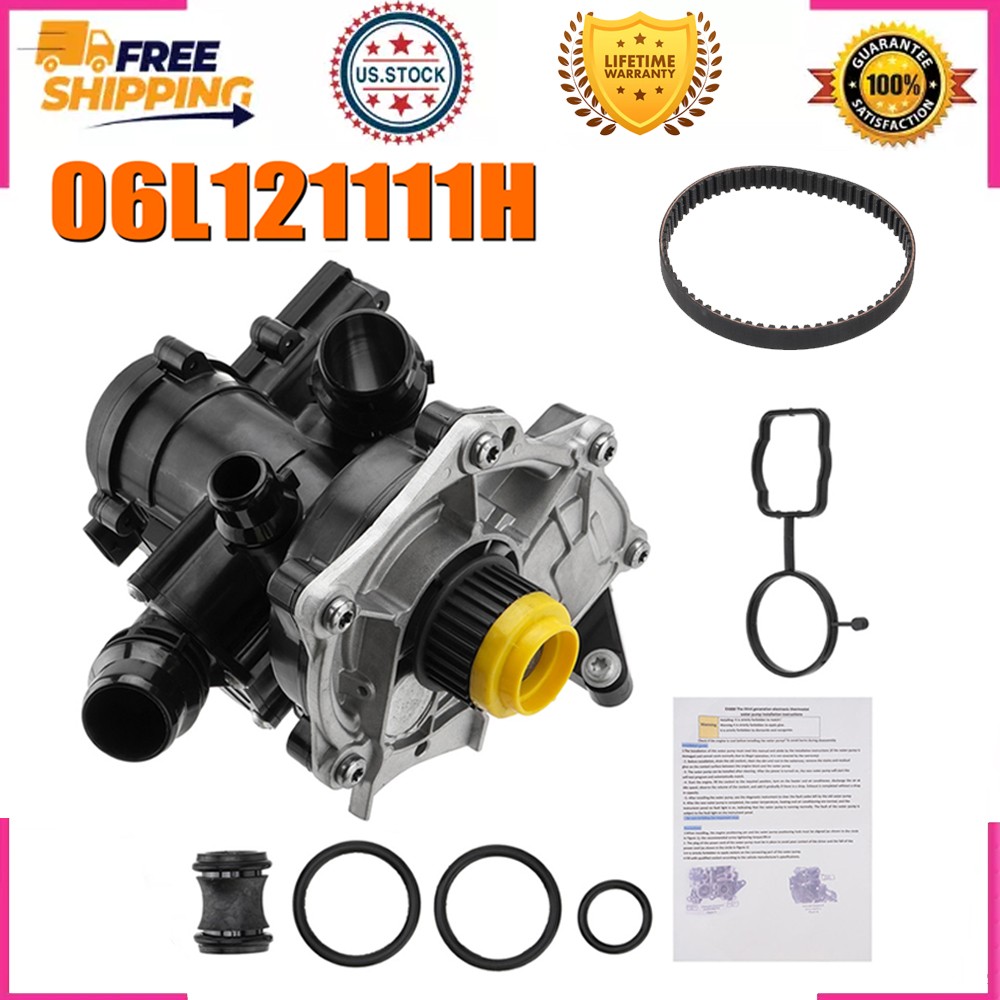 Engine Water Pump 06L121111H For A4 A3 TT VW Tiguan Jetta Golf GTI Beetle 2.0T