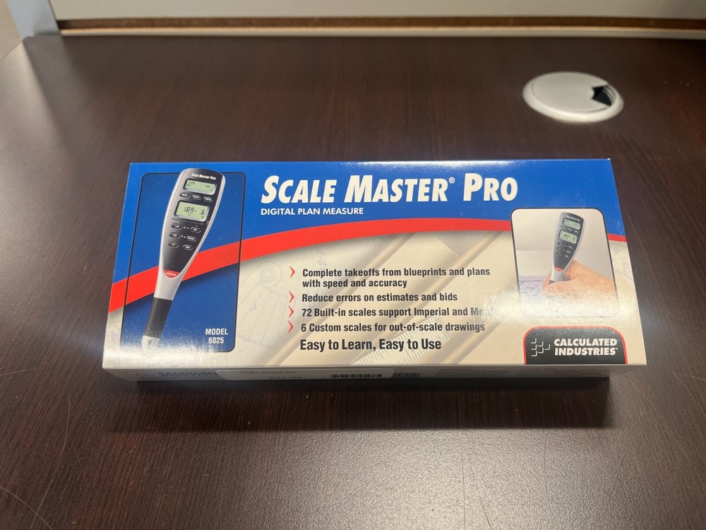 Calculated Industries 6025 Scale Master Pro - Linear Digital Plan Measure