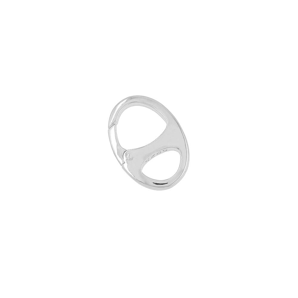 Sterling Silver Self Closing Triggerless Lobster Spring Clasp #99968