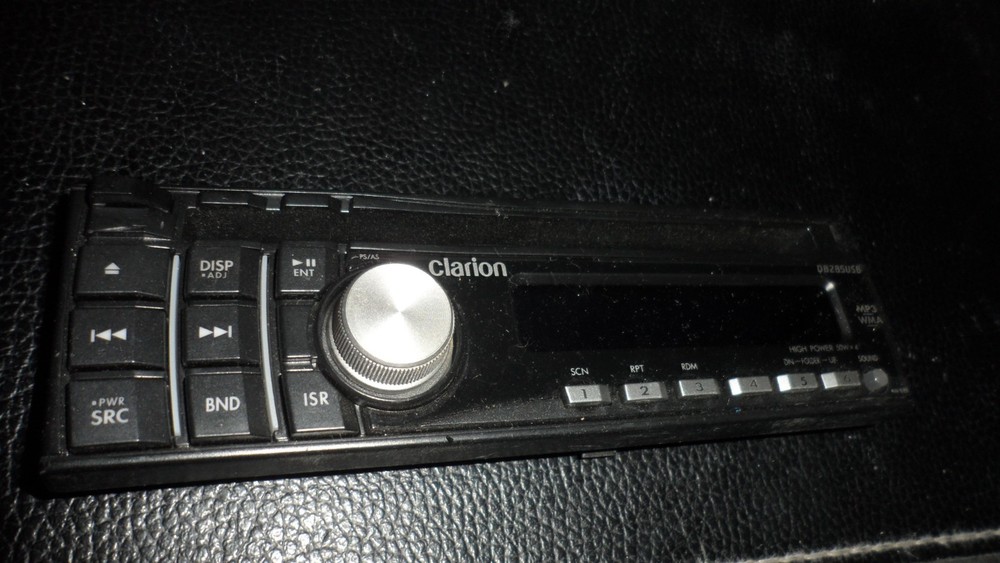 CLARION DB285USB FACEPLATE ONLY / USED TESTED WORKING