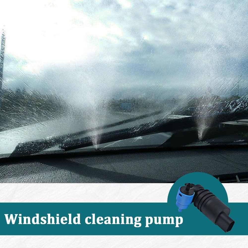 Windshield Washer Fluid Pump Replacement, with...