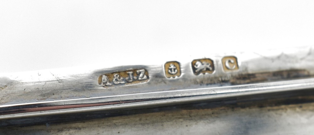 Antique Solid Silver Arts and Crafts Snuff Box Edwardian 1902