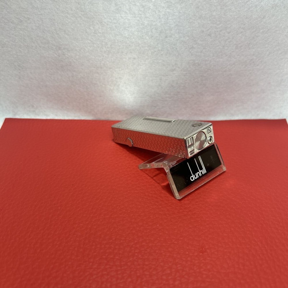 Overhauled Dunhill Rollagas lighter Silver d mark without box