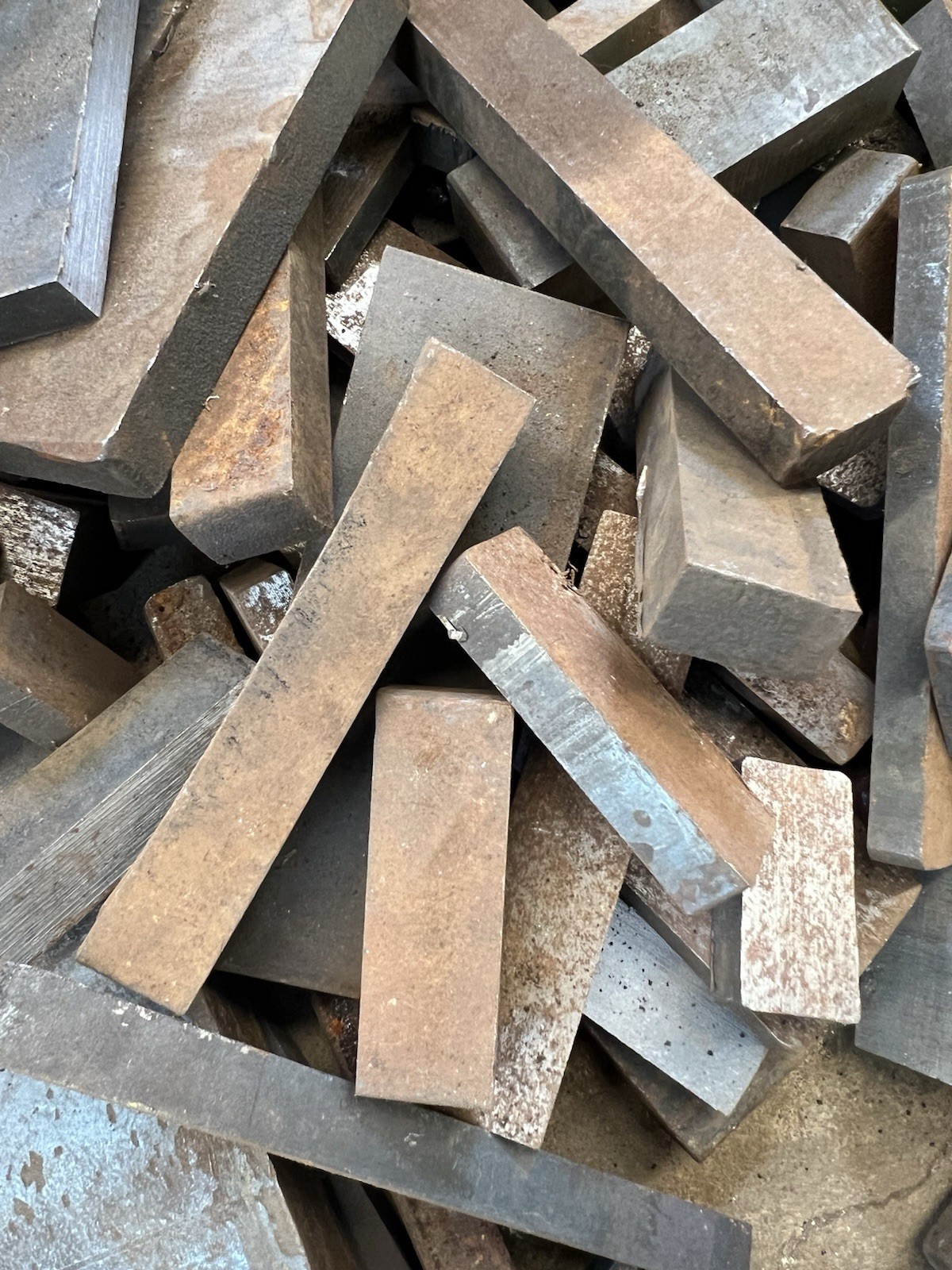 Mix lot 5+Lbs A36 Flat steel metal plate bar steel stock 3/8" 1/2" 3/4" 1"+ Th