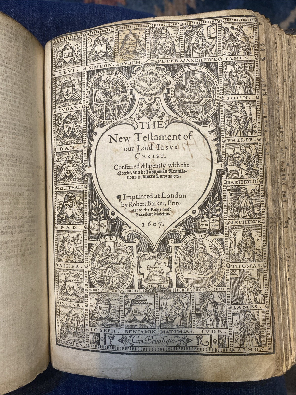 Geneva Bible 1607 Complete Bible